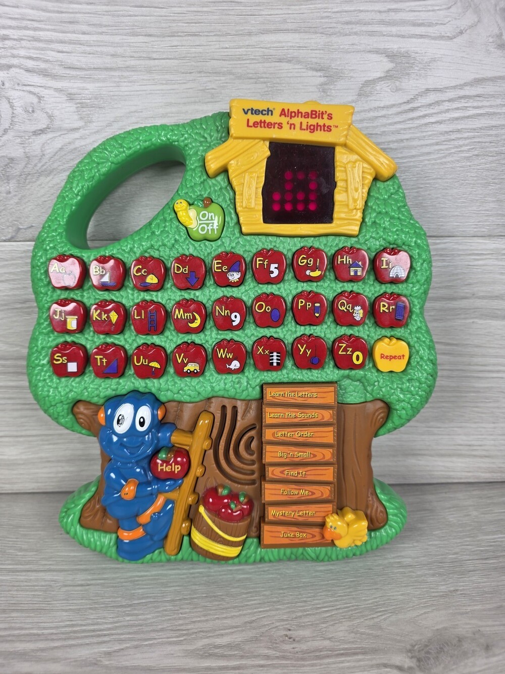 Vtech AlphaBit's Letters 'N Lights Electronic Learning Toy Children Vtg SU61